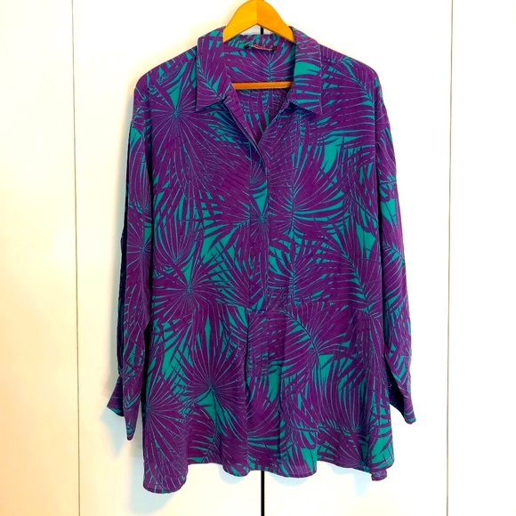 SOLD! MaxMara silk Blouse - Picture 1 of 7